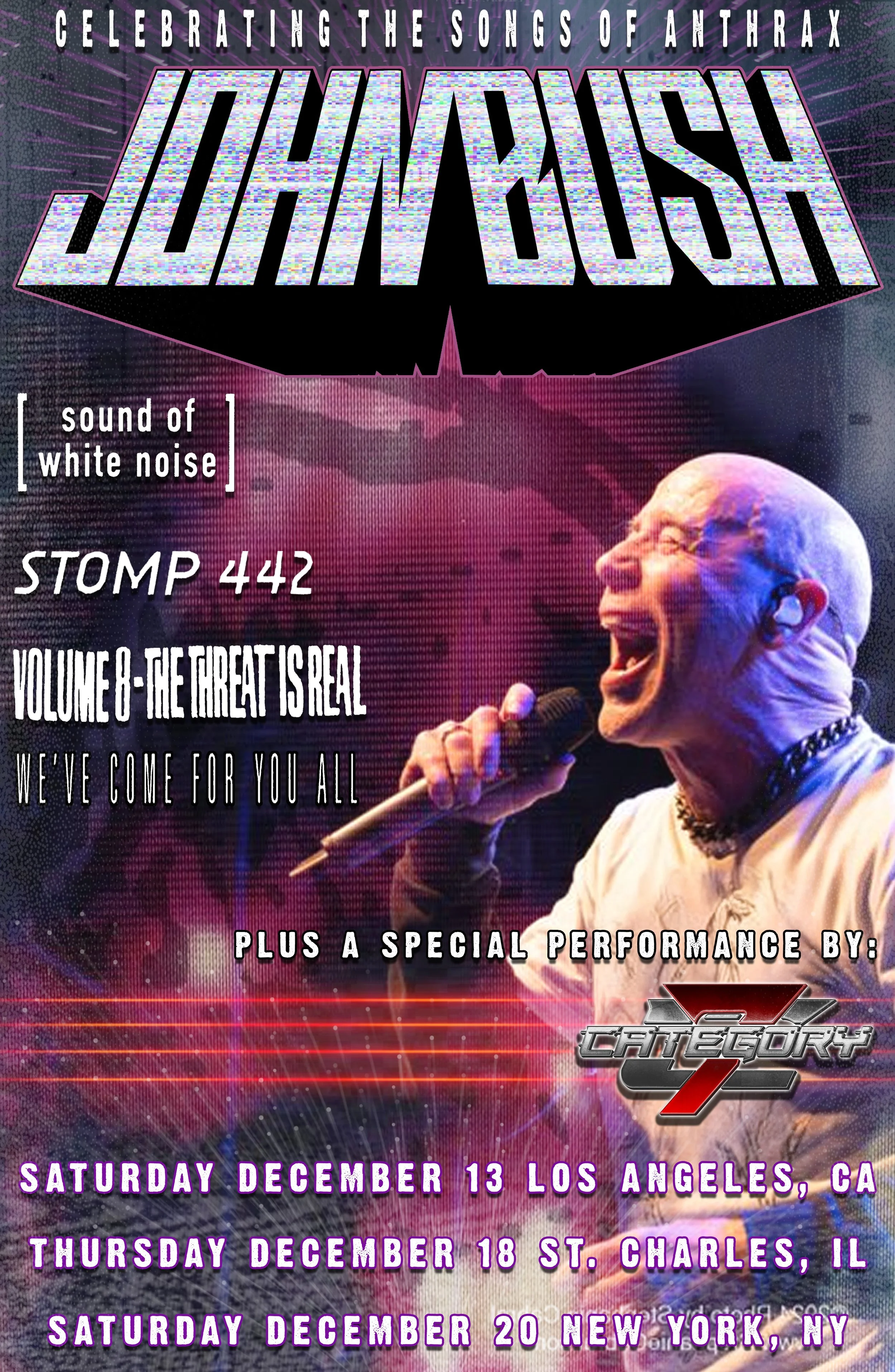 HUGE ANNOUNCEMENT: John Bush Celebrating The Songs of Anthrax 93